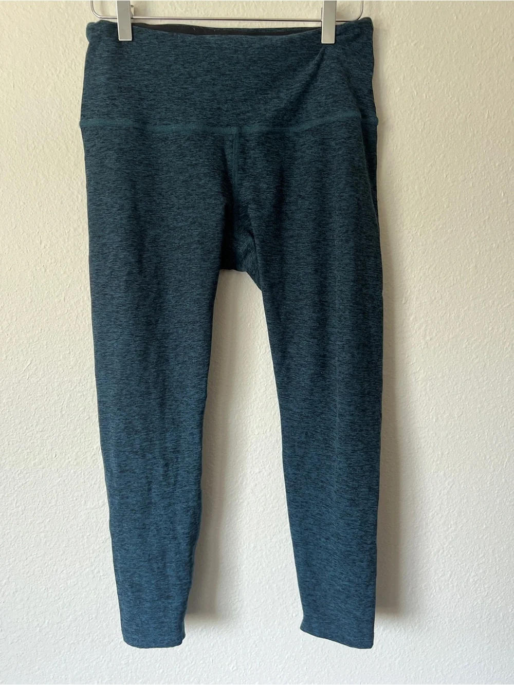 Beyond Yoga Spacedye Take Me Higher Long Legging Blue and Black 1X
